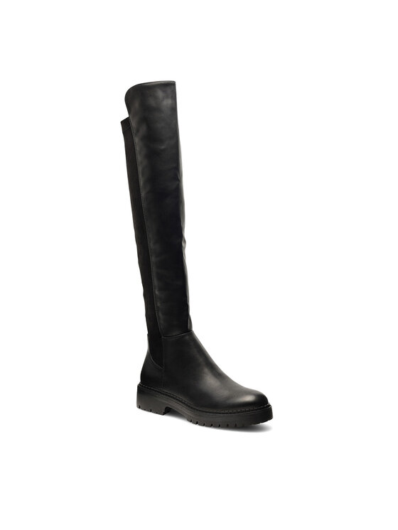 DeeZee DeeZee Μπότες πάνω από το γόνατο XENIA H58573-10 Μαύρο