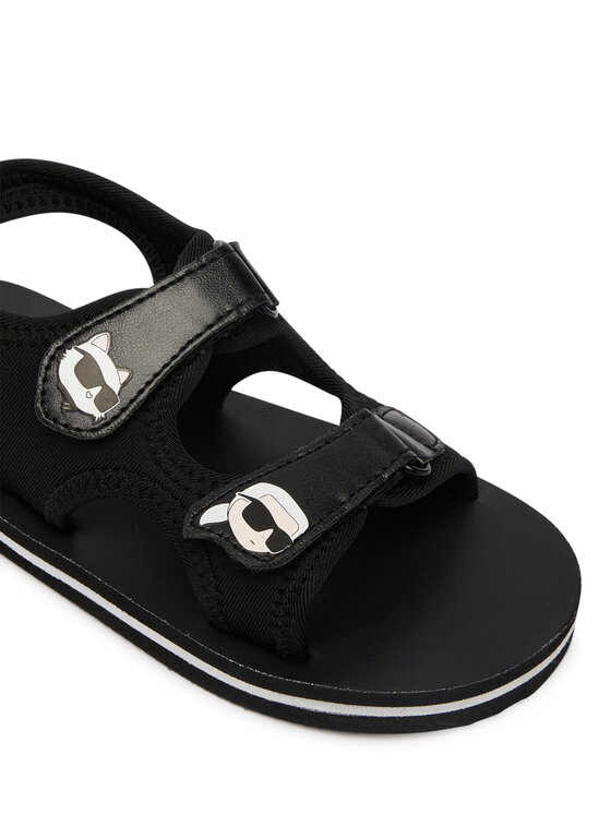 KARL LAGERFELD KARL LAGERFELD Sandali Z31183 S Črna