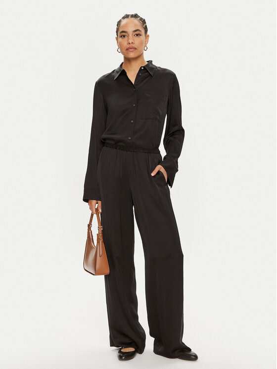 Marc O'Polo Marc O'Polo Camicia 406 1103 42273 Nero Relaxed Fit