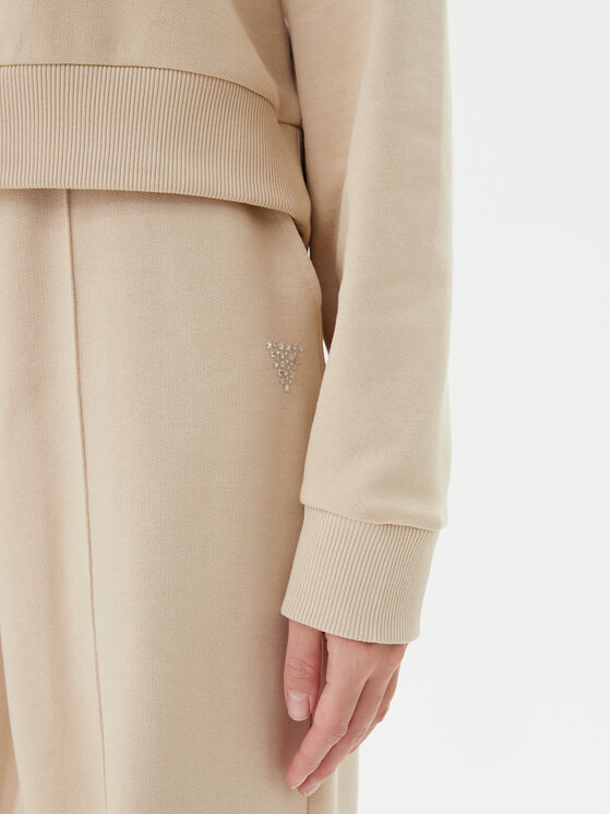 Guess Guess Felpa V5GQ09 KCRP0 Beige Relaxed Fit