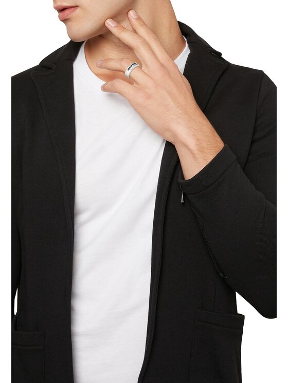 Breil Breil Anello CERAMIC BRICK Nero