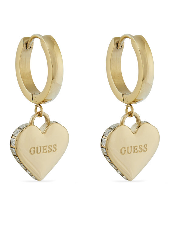 Guess Guess Kolczyki JUBE02236JW-YG Złoty