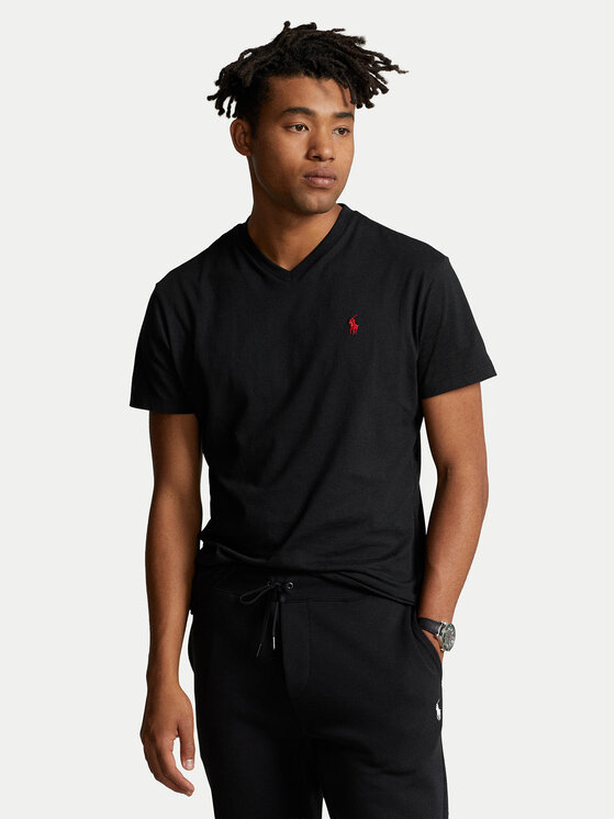 Polo Ralph Lauren Tričko 710708261 Čierna Classic Fit
