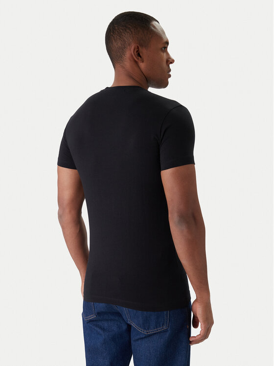 Calvin Klein Jeans Calvin Klein Jeans Tričko J30J320935 Čierna Slim Fit