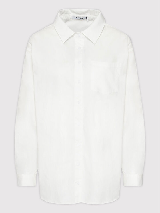 NA-KD NA-KD Ing Basic 1018-008584-0001-581 Fehér Oversize