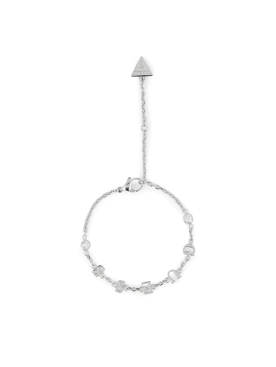 Guess Guess Náramek JUBB02226JW-RH-S Stříbrná