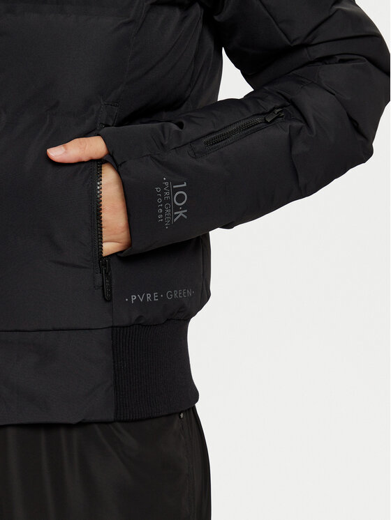 Protest Protest Скиорско яке Alysumi 6610744 Черен Slim Fit
