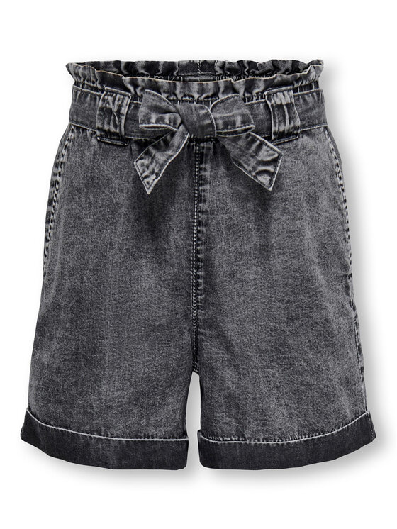 Kids ONLY Jeans Kratke Hlače 15285101 Siva Regular Fit