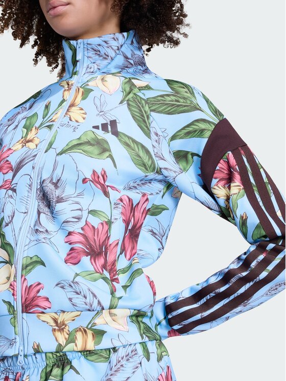 adidas adidas Jakna protiv vjetra 164819 Svijetlo plava Slim Fit