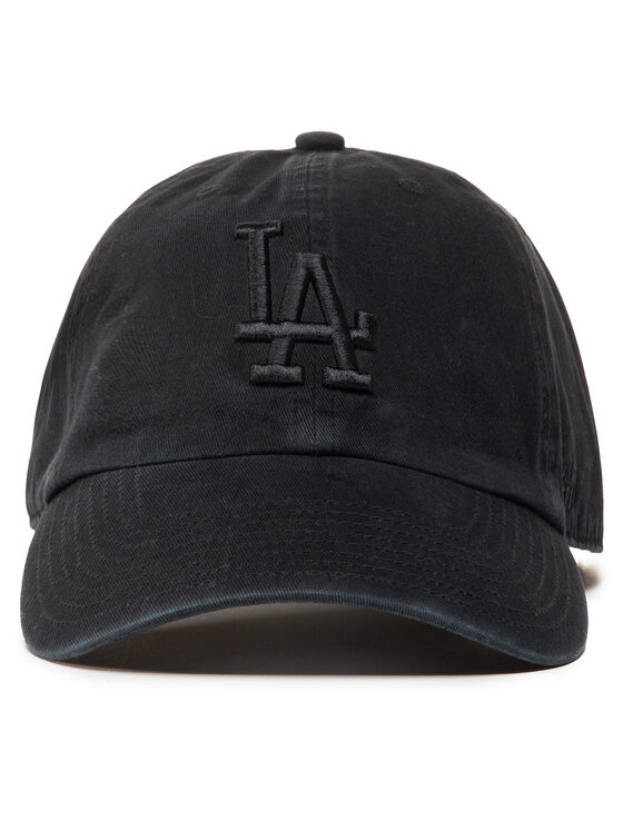 47 Brand 47 Brand Бейсболка Mlb Los Angeles Dodgers '47 Clean Up B-RGW12GWSNL-BKQ Чорний