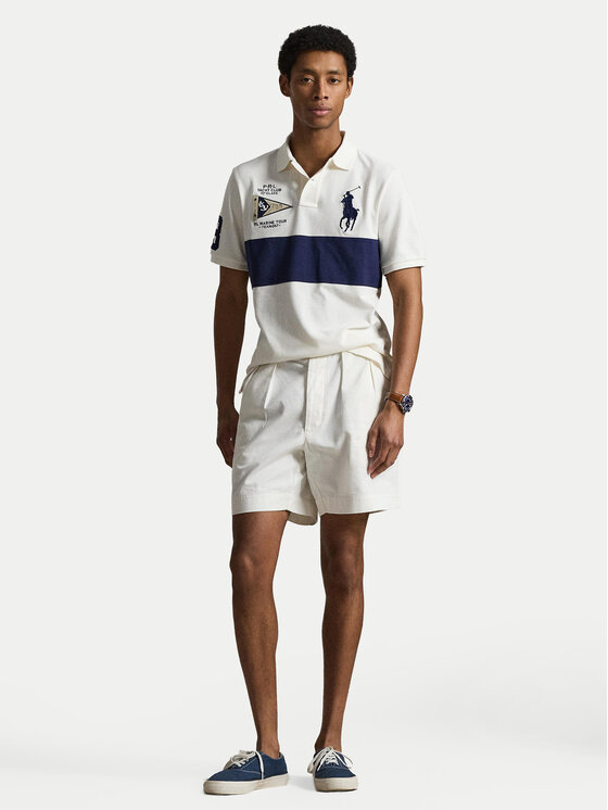 Polo Ralph Lauren Polo Ralph Lauren Polokošeľa 710B21925001 Krémová Regular Fit
