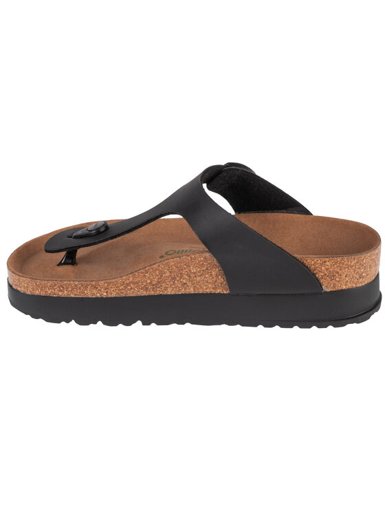 Birkenstock Birkenstock Infradito Birkenstock Papillio Gizeh Platform Vegan Nero