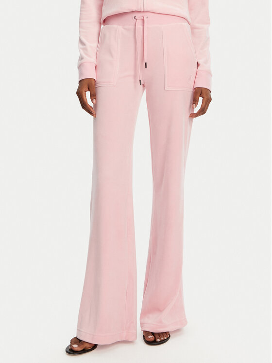 Juicy Couture Juicy Couture Melegítő alsó Layla JCSEBJ001 Rózsaszín Flared Leg
