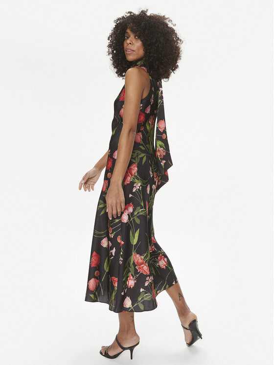 Ted Baker Ted Baker Φόρεμα καλοκαιρινό Connihh 275015 Μαύρο Regular Fit