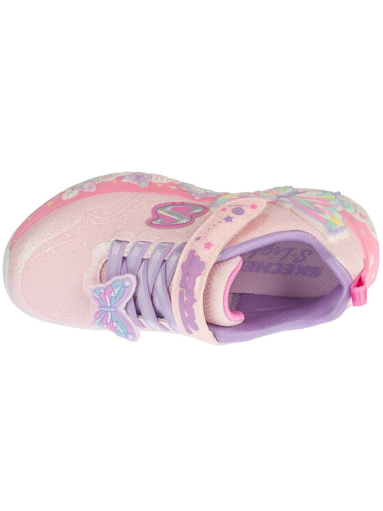 Skechers Skechers Sneakersy S-Lights: Butterfly Bliss Różowy