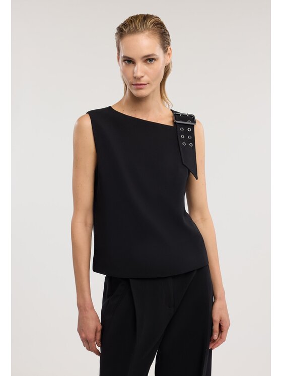 Trussardi Trussardi Koszula D005A000426N033 Czarny Regular Fit