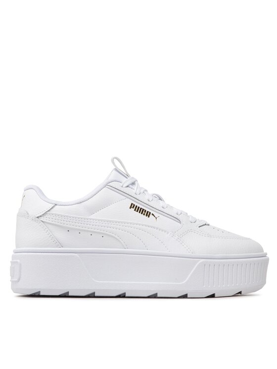 White puma sales with bow