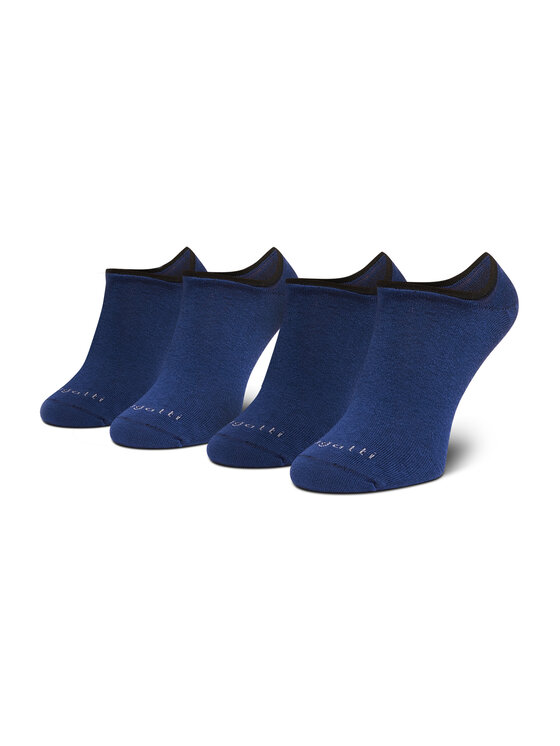 Set di 2 paia di calzini corti da uomo 6916 Blu