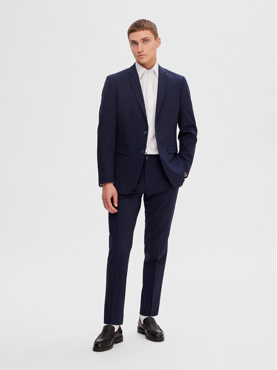 Selected Homme Selected Homme Hemd 16087706 Weiß Slim Fit