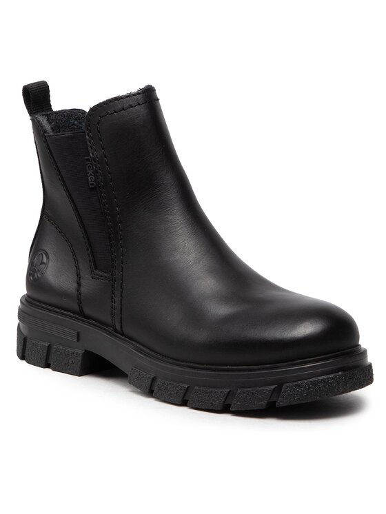 Rieker Rieker Stiefeletten Z9157-00 Schwarz