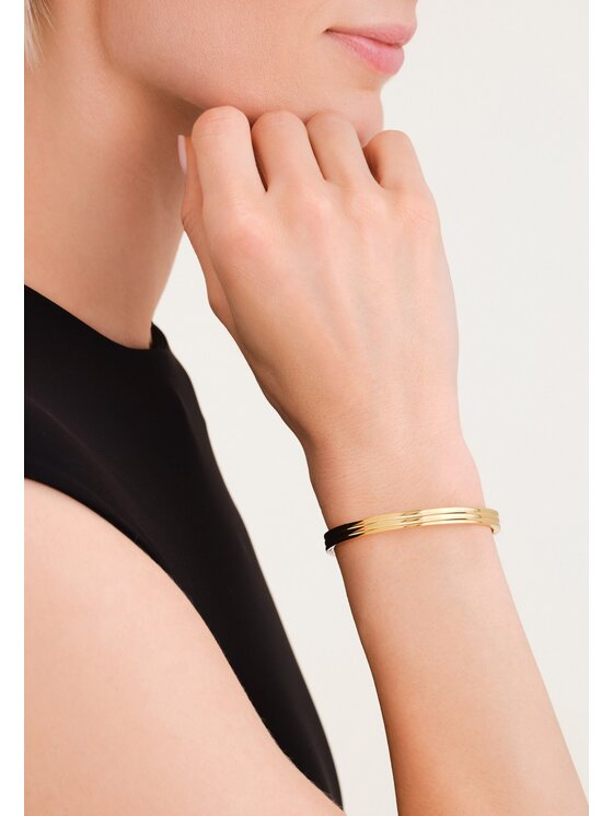 Rosefield Rosefield Bransoletka Bangle Collection Złoty