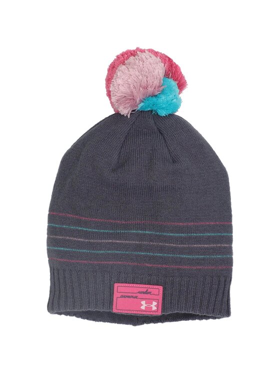 Under Armour Under Armour Czapka Girl's Triple Scoop Beanie Szary