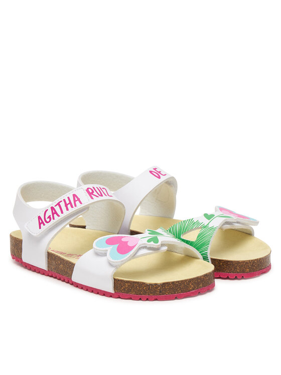 Agatha Ruiz de la Prada Agatha Ruiz de la Prada Sandaalid 262979 S Valge