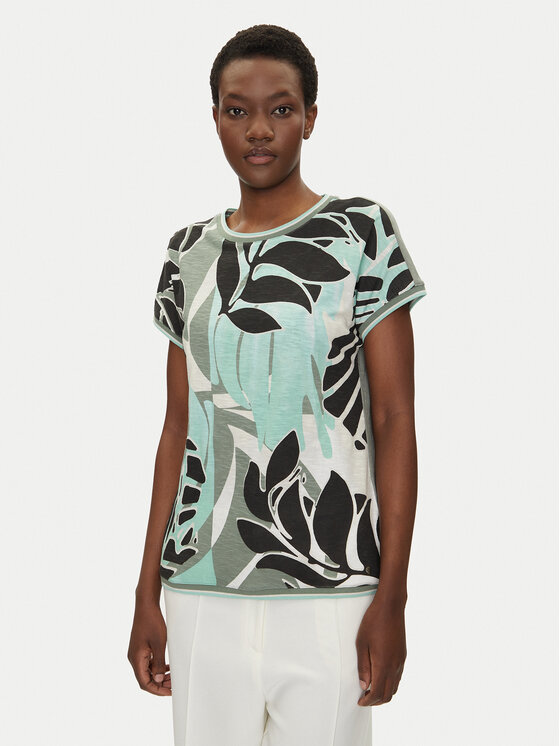 Olsen Olsen Bluse 11105070 Grün Regular Fit