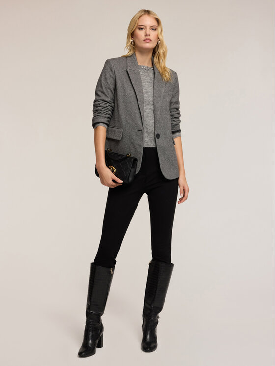 Motivi Motivi Giacca outdoor Q027W000045N0S3 Grigio Regular Fit