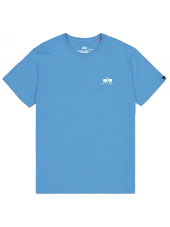 Alpha Industries Alpha Industries Tričko AI.188505-737 Modrá Basic Fit