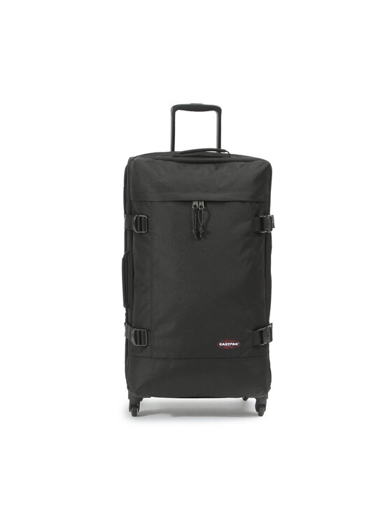 Eastpak Eastpak Голям текстилен куфар Trans4 L EK00082L Черен