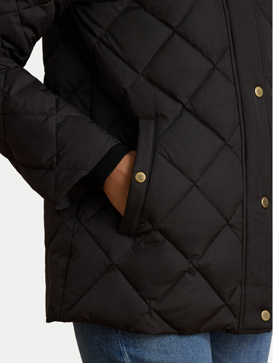 LAUREN RALPH LAUREN LAUREN RALPH LAUREN Пухено яке 297P23456002 Черен Regular Fit