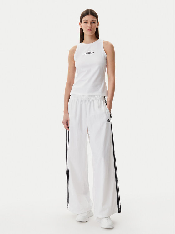 adidas adidas Jogginghose Essentials 3-Stripes JE1307 Weiß Loose Fit