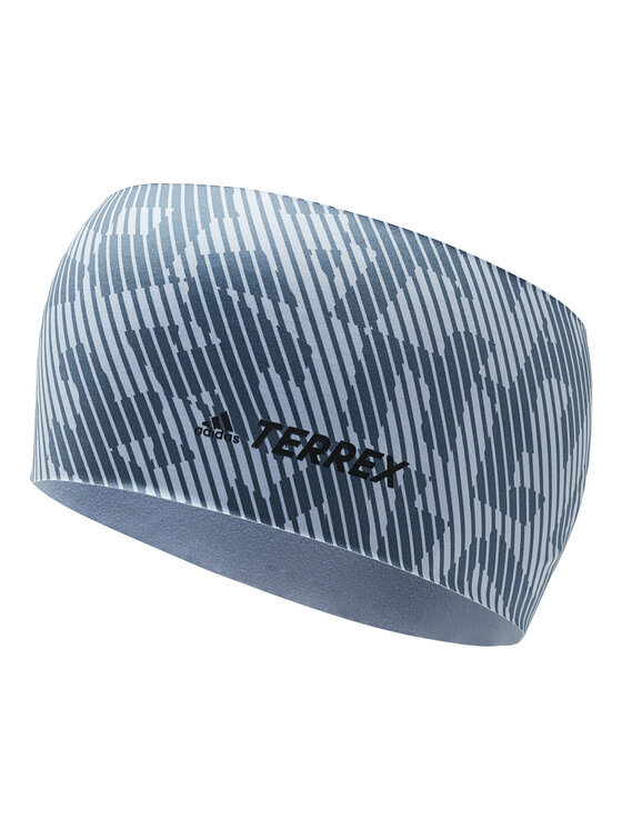 Bentiță adidas Terrex AEROREADY Graphic Headband IB2386 Albastru