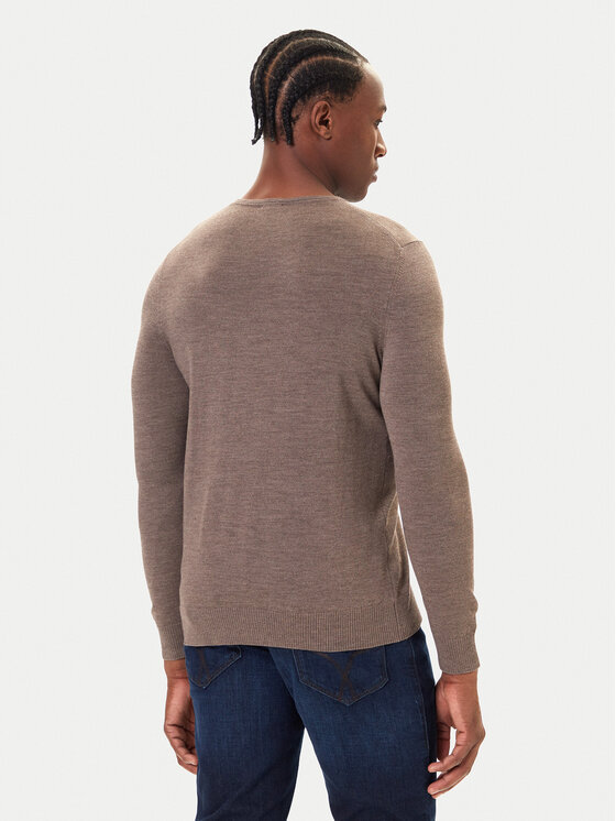 JOOP! JOOP! Svetr 17 JK-01Denny 30032601 Hnědá Modern Fit