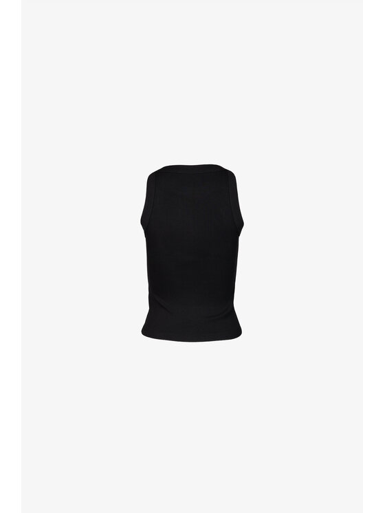 LE POSSÉ LE POSSÉ Tank top TTPC Μαύρο Slim Fit
