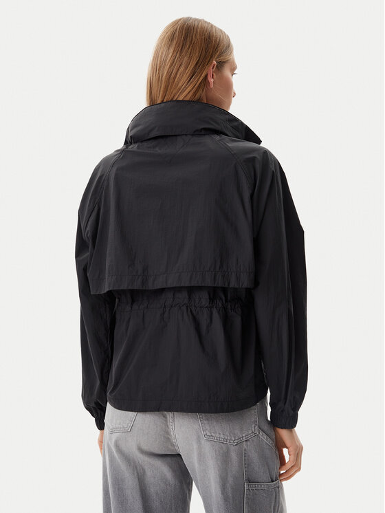 Tommy Hilfiger Tommy Hilfiger Wiatrówka WW0WW45413 Czarny Regular Fit