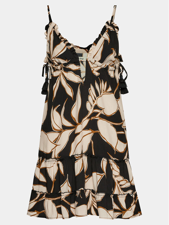 Maaji Maaji Літня сукня PT2219CSD600 Чорний Regular Fit