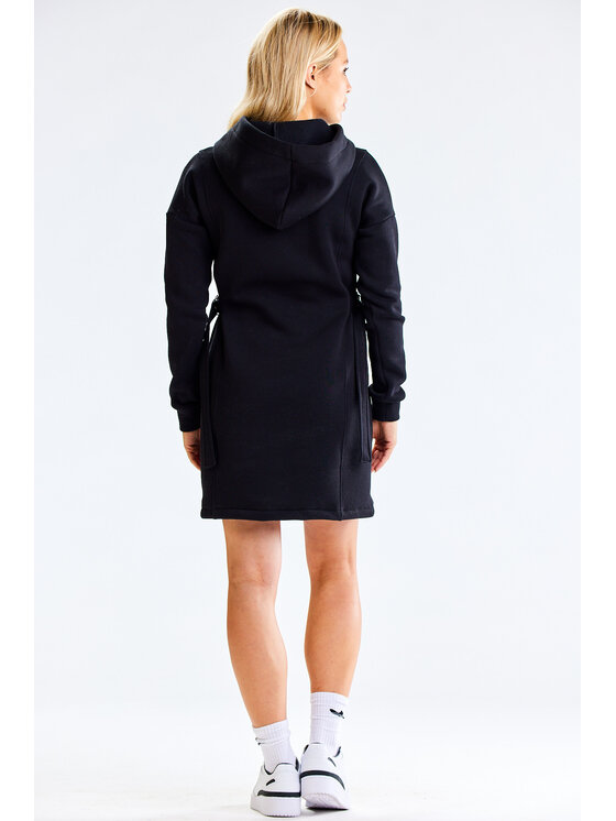 Infinite You Infinite You Úpletové šaty M331 Černá Basic Fit
