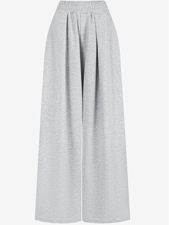 Le Collet Le Collet Spodnie dresowe SOLE Szary Wide Leg