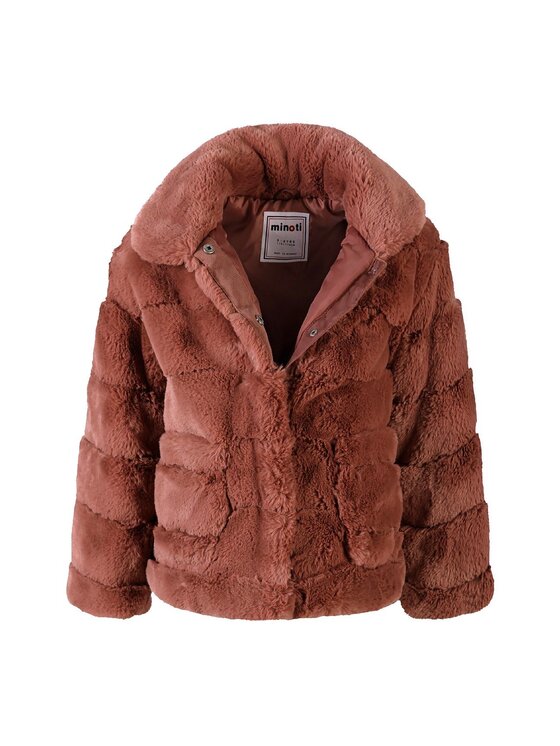 MINOTI MINOTI Kurtka zimowa 20fur40 Brązowy Regular Fit