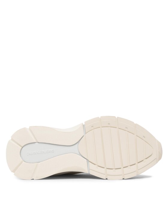 Calvin Klein Jeans Calvin Klein Jeans Αθλητικά Wedge Runner Mix Lth Wn YW0YW01099 Μπεζ