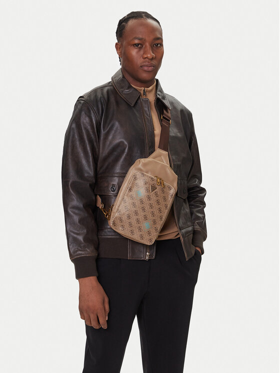 Guess Guess Мъжка чантичка HMMICT P5426 Бежов