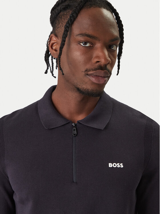BOSS BOSS Sveter Ever 50551688 Tmavomodrá Regular Fit