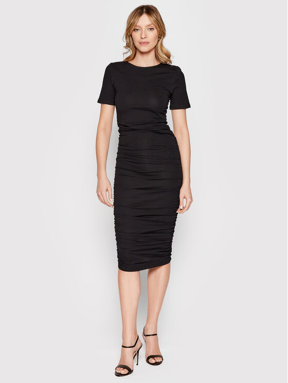 Noisy May Noisy May Každodenní šaty Emma 27021505 Černá Slim Fit