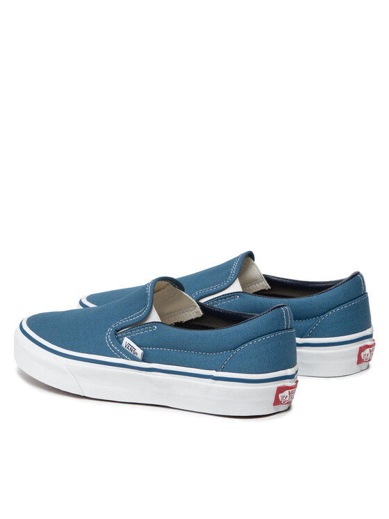 Teal slip on hot sale vans