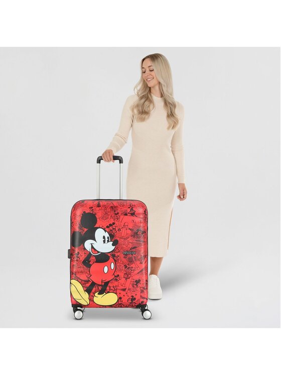 American Tourister American Tourister Walizka średnia 310756 Czerwony