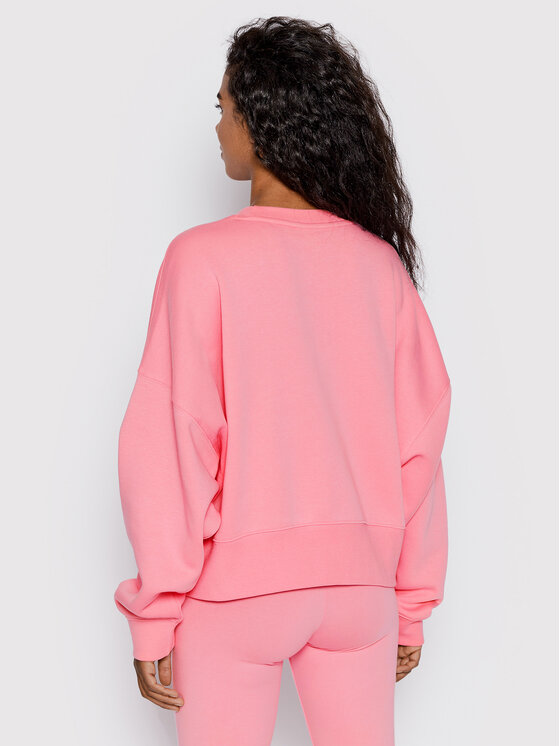 adidas adidas Суитшърт adicolor Essentials HJ7870 Розов Relaxed Fit