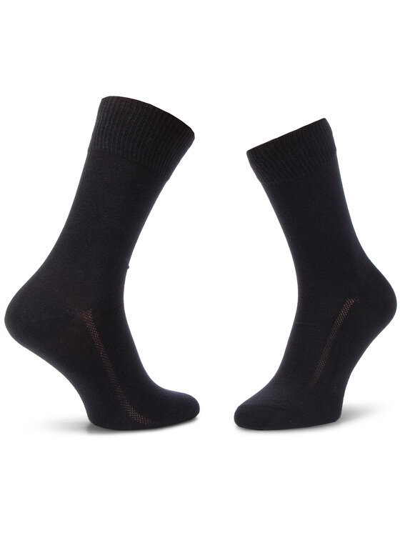 Levi's® Levi's® Vyriškų ilgų kojinių komplektas (4 poros) 983032001 Juoda