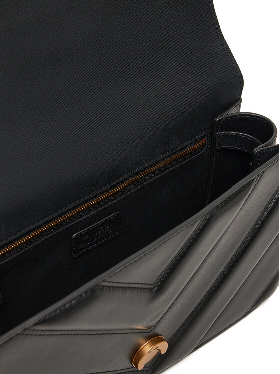 PINKO PINKO Handtasche Love One Classic Light Dc PE 25 PLTT 104549 A26Z Schwarz
